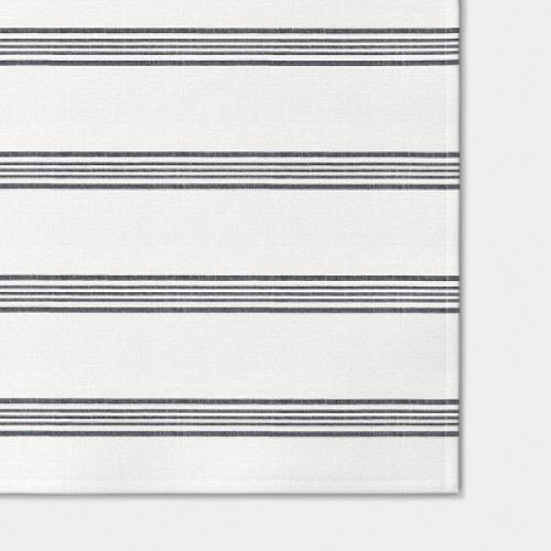 120x60 Tablecloth Navy Striped - Threshold™