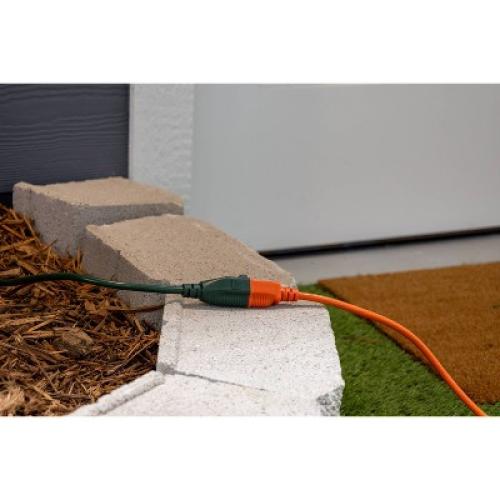 GE 1-Outlet Grounded Extension Cord Outdoor 16AWG 40' Green: 13A, 3-Conductor, Lifetime Warranty, 40ft Length