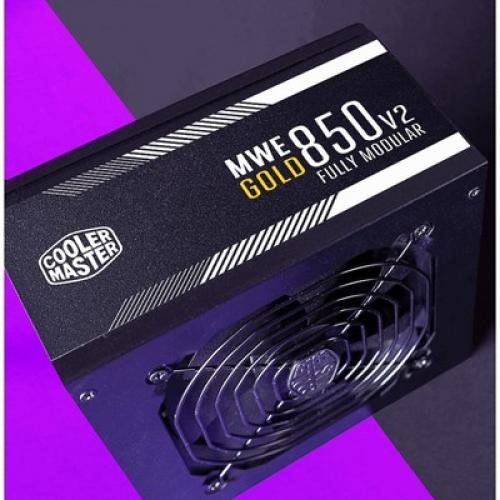 Cooler Master MWE Gold - V2 Full Modular 80 Plus Gold Power Supply Unit (MPE8501AFAAGUS)