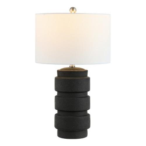 Sero 24.5 Inch Table Lamp - Black - Safavieh.