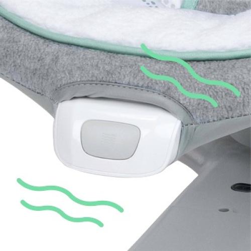 Ingenuity ConvertMe 2-in-1 Compact Portable Baby Swing 2 Infant Seat - Swell