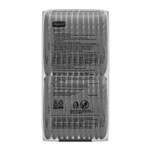 Depend Maximum Absorbency Male Underwear Epack - Gray - XXL - 44ct