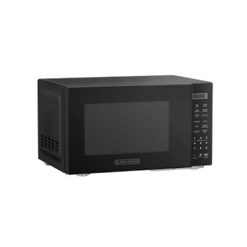 BLACK DECKER 0.9 cu ft Microwave Black