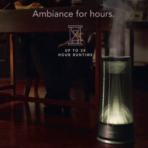 Vornado Lucerna 3 Ultrasonic Humidifier: Cool Mist, 2 Settings, 1.5L Capacity, 28-Hour Run Time, Auto Shut-Off, ETL Listed