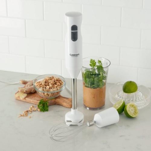 Cuisinart Quick-Prep Single-Speed Hand Blender - White - CHB-60TG