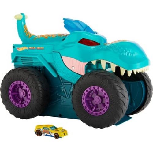 Hot Wheels Monster Trucks Car Chompin' Mega-Wrex Vehicle