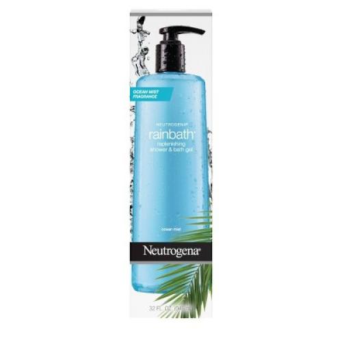 Size 32fl oz Neutrogena Rain Bath Shower & Bath Gel Ocean Mist - 32 fl oz