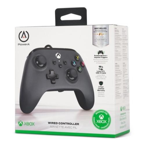 PowerA Wired Controller for Xbox Series X|S - Black
