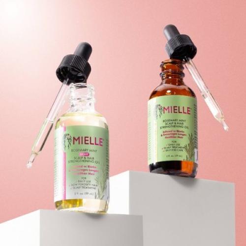 Mielle Organics Rosemary Mint Light Scalp & Hair Strengthening Oil - 2 fl oz