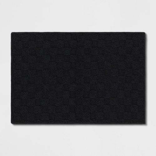 1'8x2'6 Tufted Rug Black - Room Essentials™