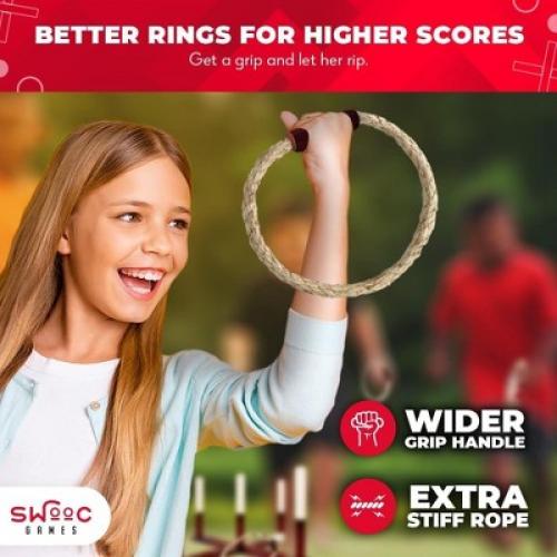 Rustic Ring Toss Outdoor Game