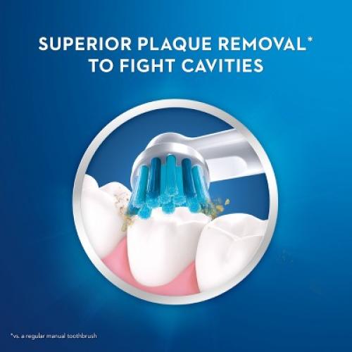 Oral-B Kids Electric Toothbrush with Sensitive Brush Head and Timer, for Kids 3