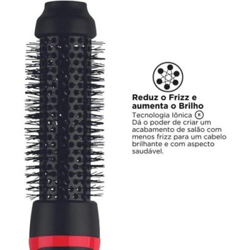 REVLON One Step Root Booster Round Brush Dryer and Hair Styler | Fight Frizz and Add Volume, Appliance Tool (1-1/2 in)