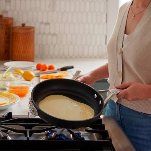 Calphalon Premier Nonstick with MineralShield 10pc Space-Saving Cookware Set