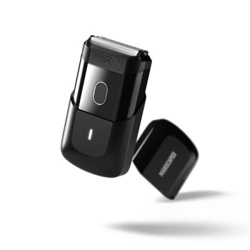 MANSCAPED The Handyman Compact Face Shaver, Portable SkinSafe Men's Travel Facial Hair Electric Razor