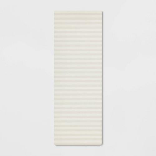 1'8x5 Low Profile Kitchen Runner Oatmeal Striped - Room Essentials™