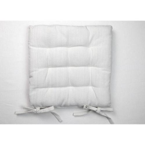 Solid Chair Pad Cream - Threshold™: Indoor Square Seat Cushion, Cotton & Polyester, OEKO-TEX Certified