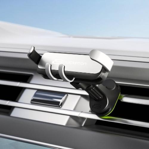 Bracketron AutoGrip Universal Car Vent Mount - Black: Plastic Adjustable Holder