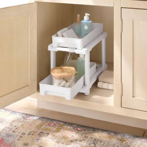 Under Sink Shelves White - Brightroom™