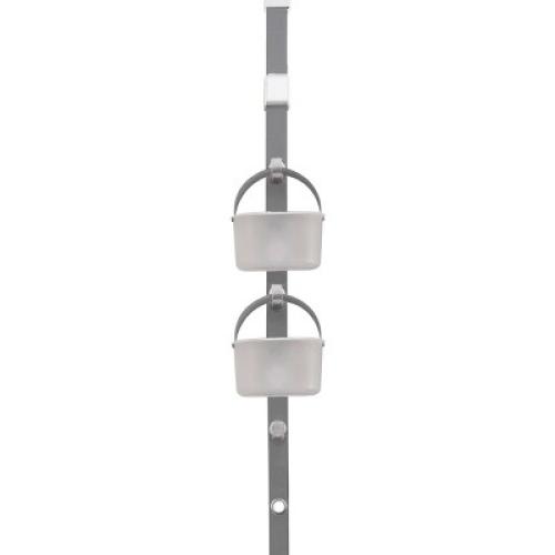 Hanging Door Caddy System Frost/Gray - Madesmart (4pcs)