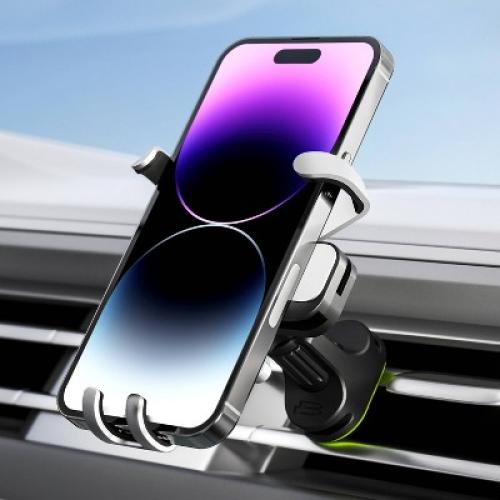 Bracketron AutoGrip Universal Car Vent Mount - Black: Plastic Adjustable Holder