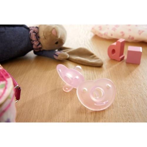 Philips Avent 4pk Soothie Heart Pacifier - 0-3 Months - Pink/Purple
