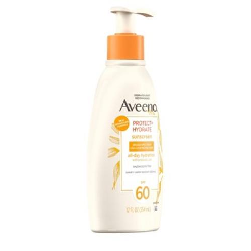 Aveeno Protect   Hydrate Lotion - SPF 60 - 12 fl oz