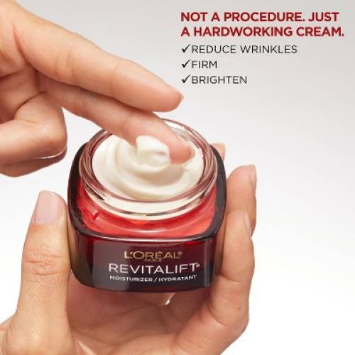 1.7oz L'Oreal Paris Revitalift Triple Power Fragrance Free Anti-Aging Face Moisturizer - 1.7oz