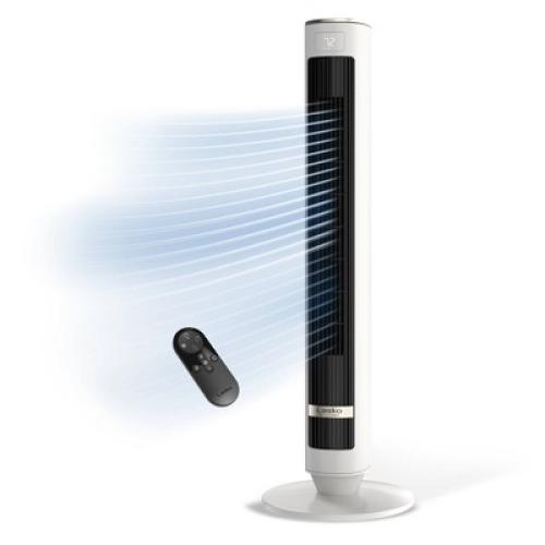 Lasko 40 12H Timer Remote Control Oscillating Tower Fan