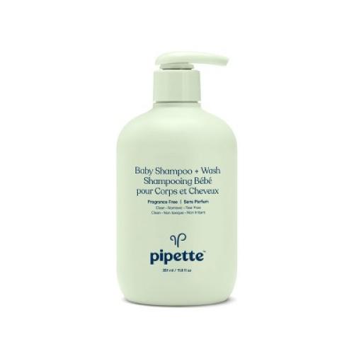 Pipette Baby Shampoo   Wash Fragrance Free - 11.8 fl oz (2PK)