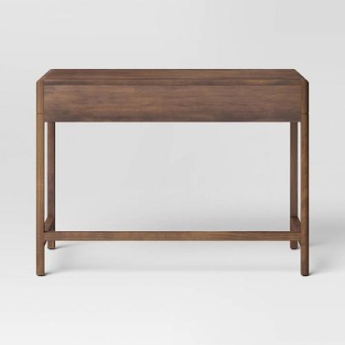 Withania Desk with Drawers - Threshold™: Wood Composite, Home Office Furniture, Study Writing Table