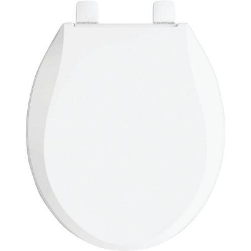 Kohler   ReadyLatch Quiet-Close Round Toilet Seat, White 4639-RL-0