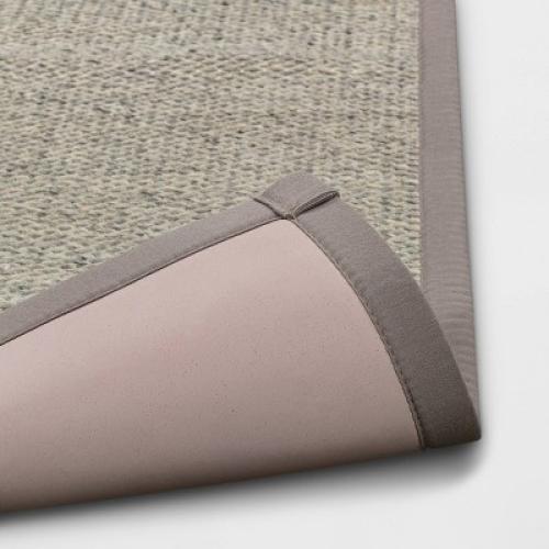 60 x 20 Textured Pet Kitchen Runner Rug Gray - Threshold™