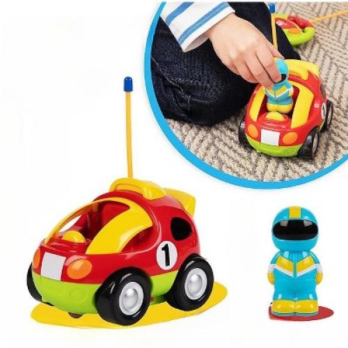 Multicolor PRETEX Cartoon Remote Control Car, Multicolored