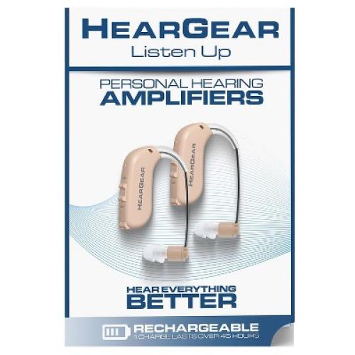 Lucid Audio Personal Hearing Rechargeable Amplifier - 1 Pair