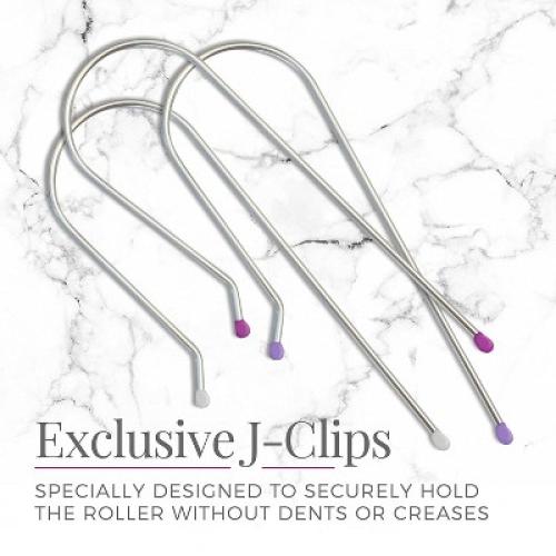 Remington Ionic Conditioning Hair Setter, 20 Velvet Hair Rollers, 6 Large (1¼”), 10 Medium (1), 4 Small (¾”), Blowout Style Hair Curlers