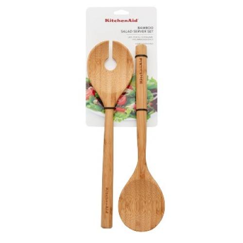 KitchenAid 2pc Bamboo Salad Serving Set