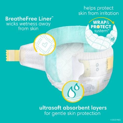 Pampers Swaddlers Active Baby Diapers Enormous Pack - Size 3 - 136ct