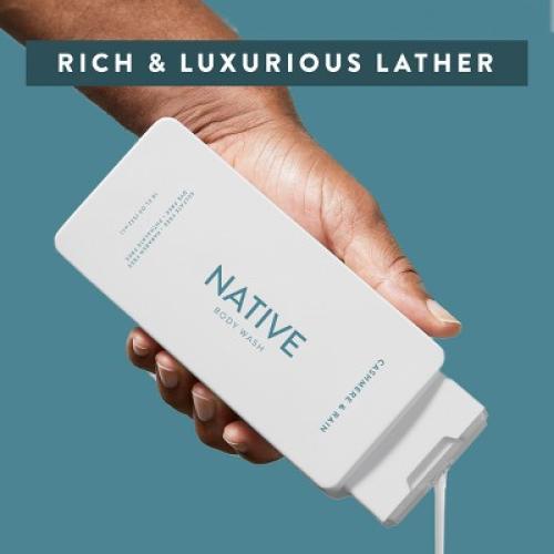 Native Body Wash - Cashmere & Rain - Sulfate Free - 18 fl oz
