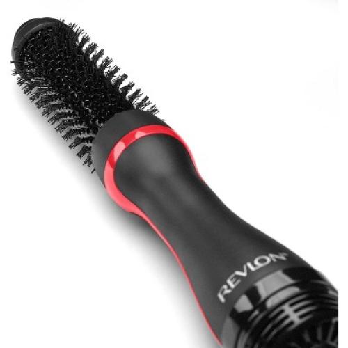 REVLON One Step Root Booster Round Brush Dryer and Hair Styler | Fight Frizz and Add Volume, Appliance Tool (1-1/2 in)
