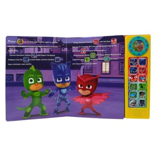 PJ Masks - It's Time To Be A Hero Custom Frame Sound Board Book - by Phoenix (Hardcover)