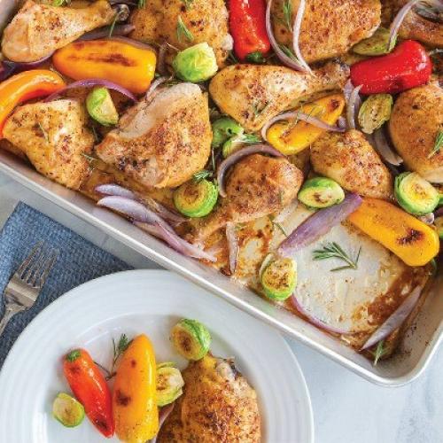 Nordic Ware 17.9x13 Aluminum Naturals High Sided Cake Sheet Pan: Hand Wash, Oven-Safe Baking Pan, Silver
