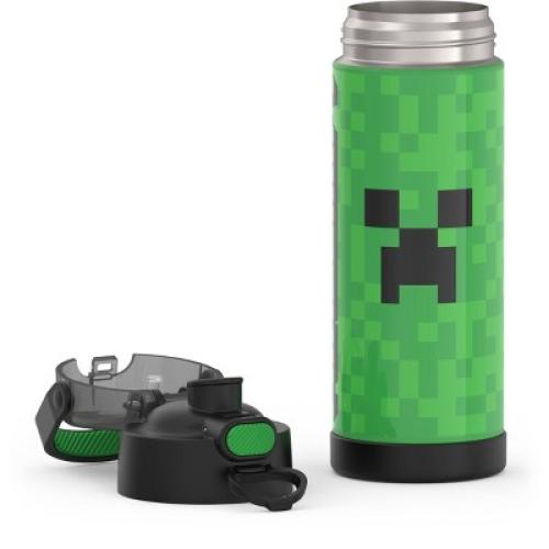 Thermos 16oz Stainless Steel FUNtainer Water Bottle Minecraft