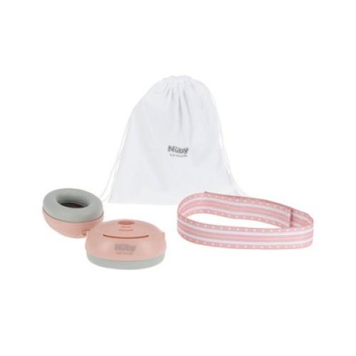 Nuby Baby Earmuffs with Travel Bag - Pink