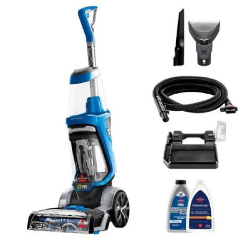 BISSELL ProHeat 2X Revolution FreshStart Pet Hair Pick-Up Carpet Cleaner 3579T 20' 11 Cleaning Path Gray‼️needs cleaning and incomplete‼️