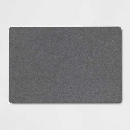 1'8x2'6 Low Profile Kitchen Mat Gray - Room Essentials™