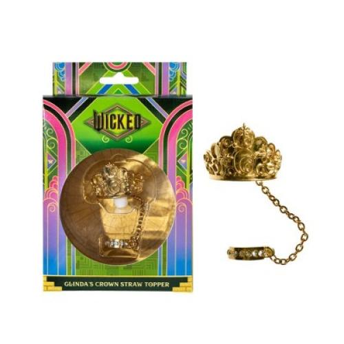 CharCharms Straw Topper Crown Wicked Glinda