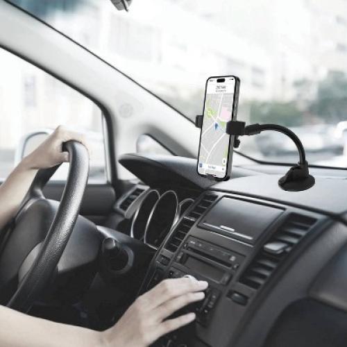 Energizer Car Accessory Vent Dash Window and Cup Flex Mount: Auto Electronics, iPhone Holder, Black, 1-Year Warranty