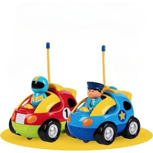 Multicolor PRETEX Cartoon Remote Control Car, Multicolored