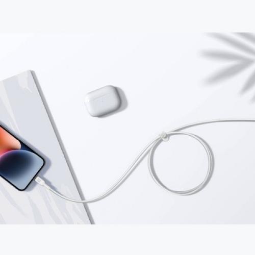 Anker 6' Bio-Braided Lightning to USB-C ECO Friendly Fast Charging Cable - White